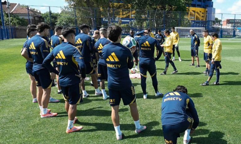 Claudio Úbeda entrenamiento Boca jugadores