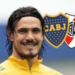 Edinson Cavani Superclásico Boca vs River