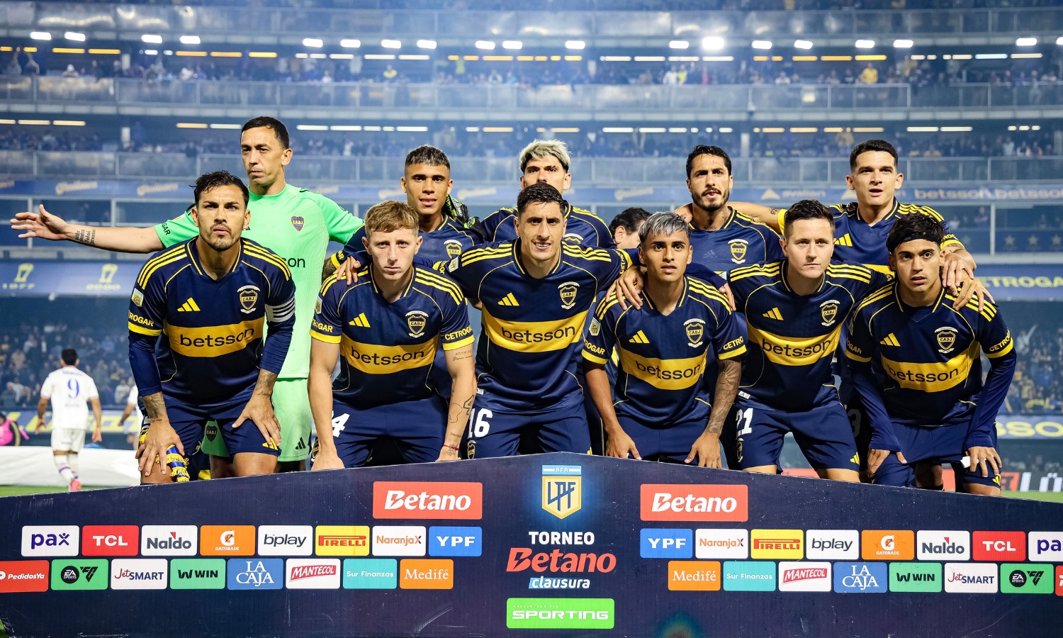 Iniciales Boca vs Tigre Clausura 2025