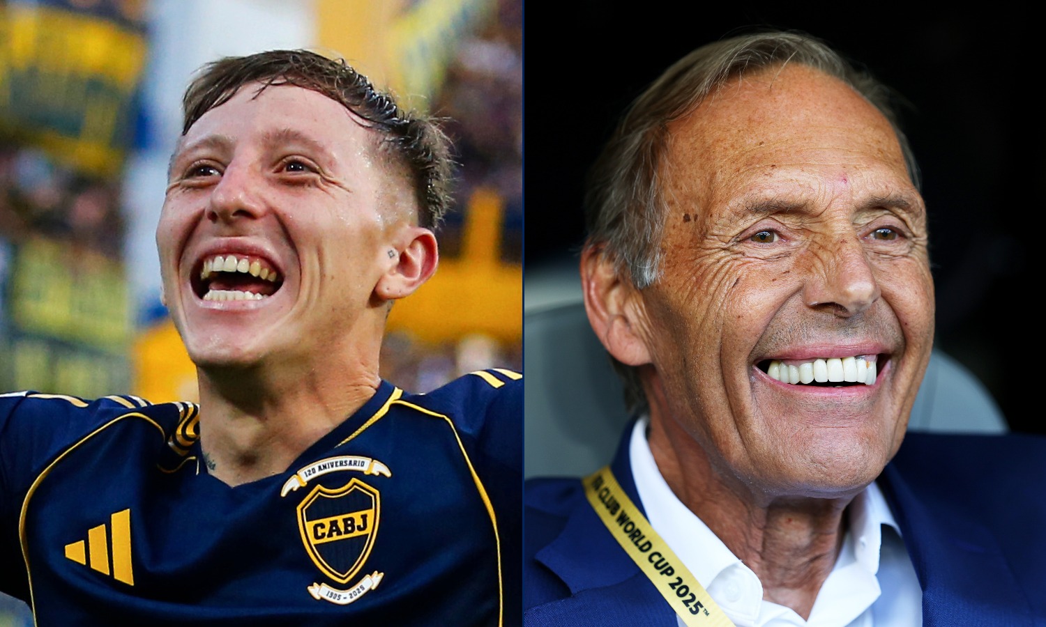 Juan Barinaga y Miguel Russo Boca