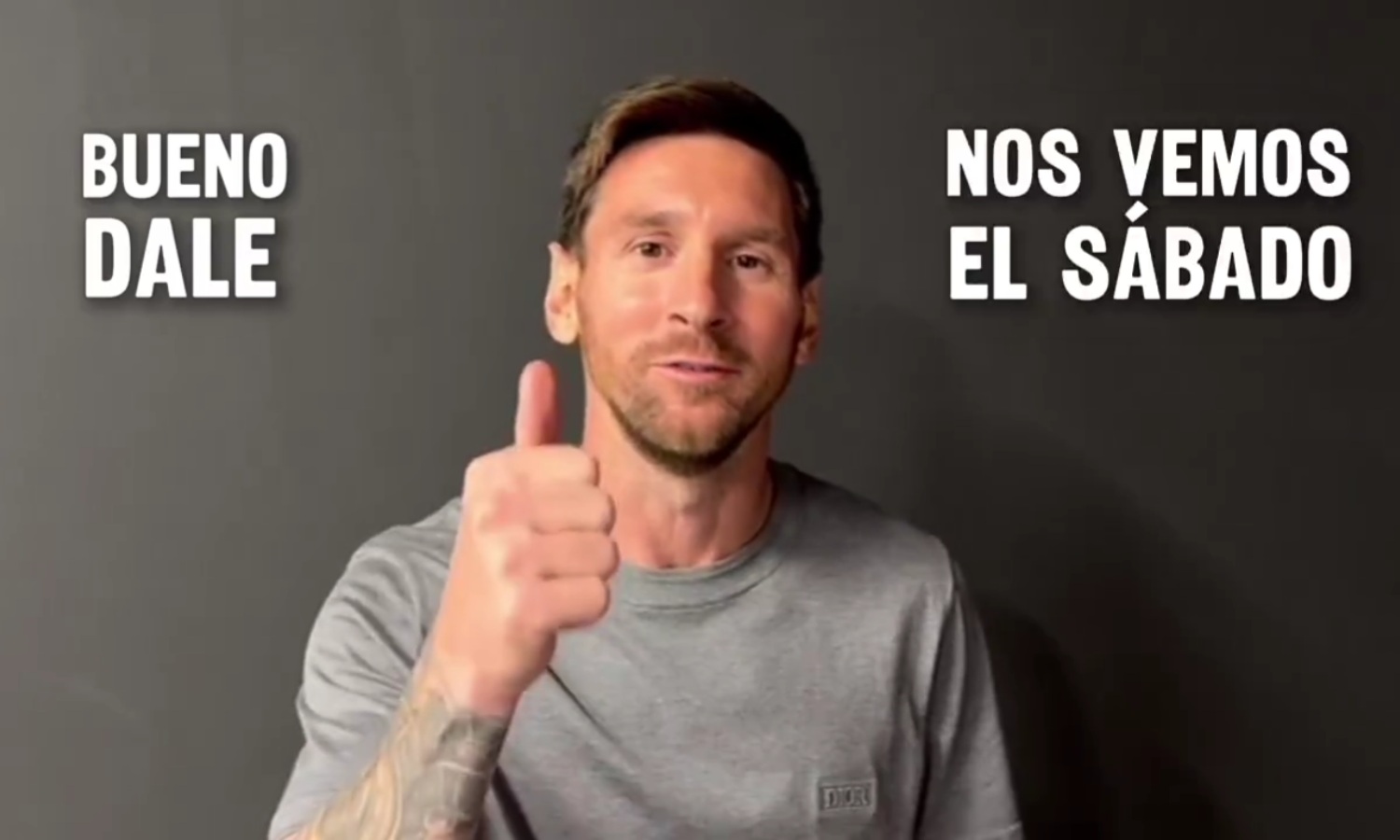 Por qué Lionel Messi reaccionará al partido de Boca Lionel Messi Deportivo LSM reacción