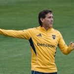 Claudio Úbeda entrenamiento Boca