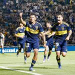 Festejo Flores Boca vs Gimnasia final Clausura Proyección