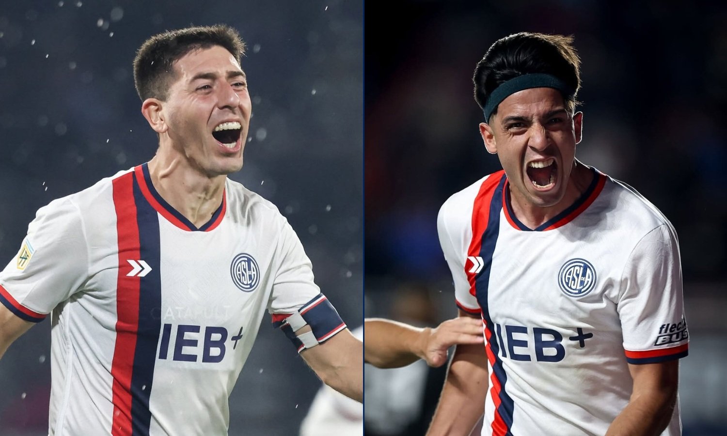 Gastón Hernández y Alexis Cuello San Lorenzo