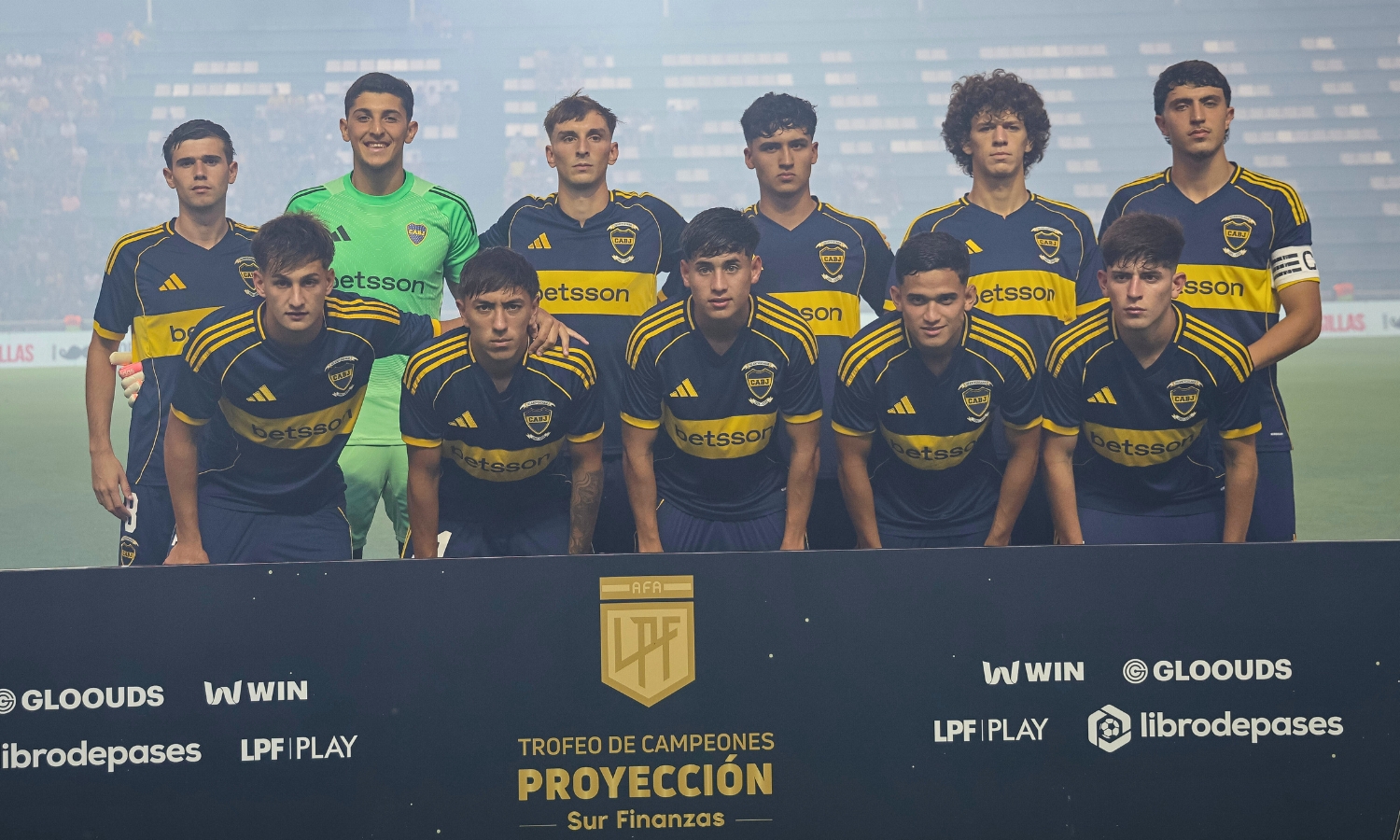 Iniciales Boca vs Velez Trofeo de Campeones