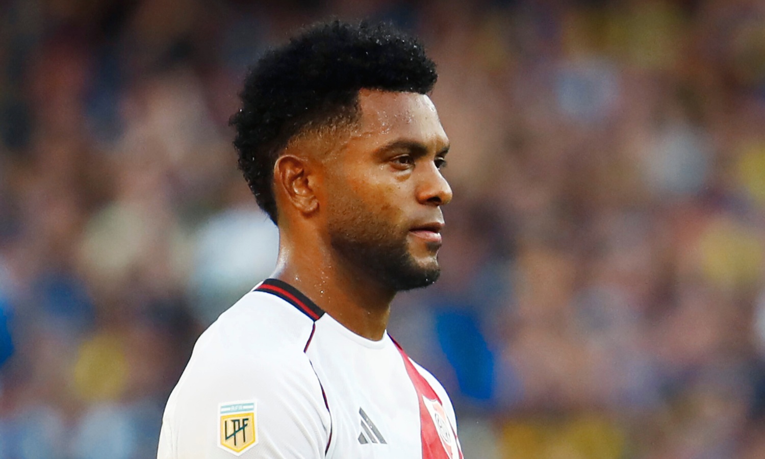 Miguel Borja en La Bombonera