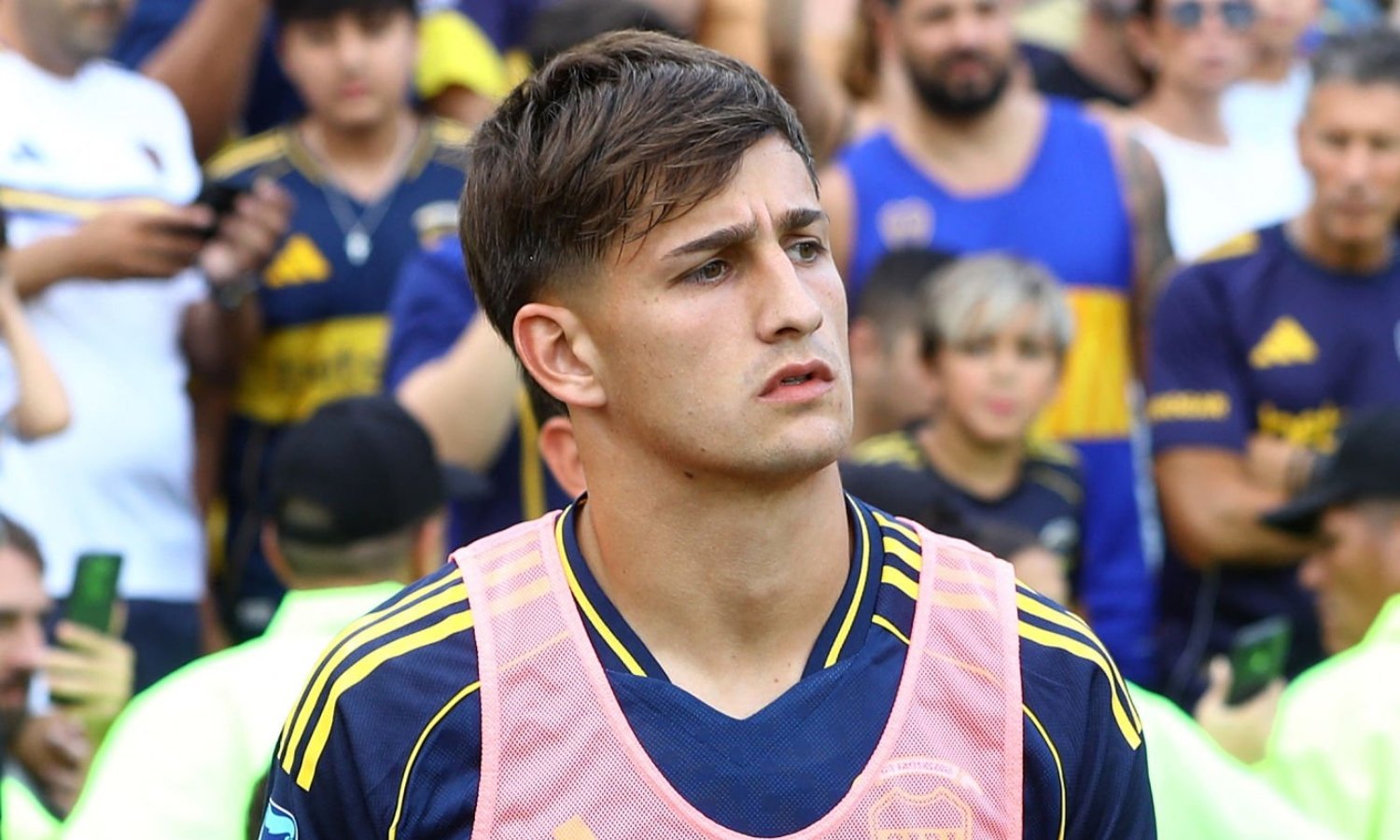 Baja de último momento en Boca: se lesionó un titular y no juga ante Estudiantes Iker Zufiaurre Boca