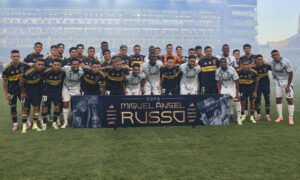 Iniciales Boca vs Millonarios