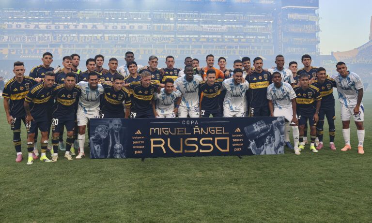Iniciales Boca vs Millonarios