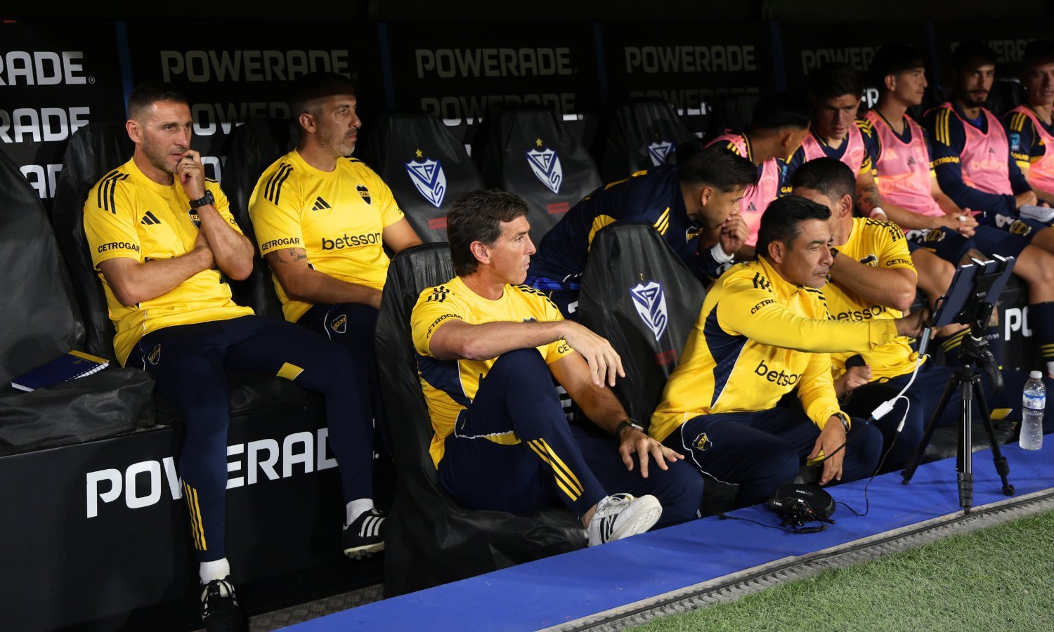 Cuerpo técnico Boca vs Vélez Apertura 2026