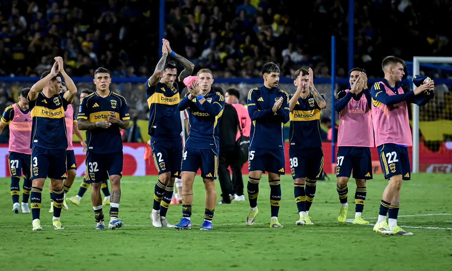 Los puntajes de Boca
