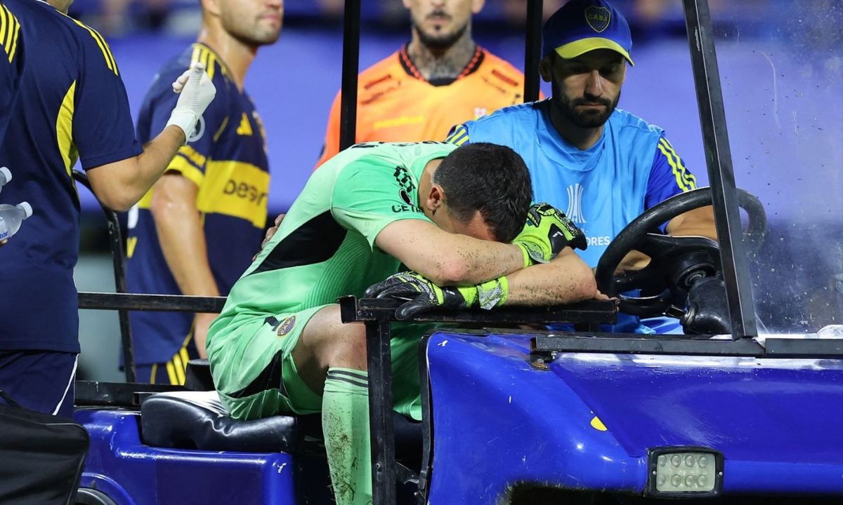 Agustín Marchesín lesionado Boca vs Barcelona SC Libertadores 2026