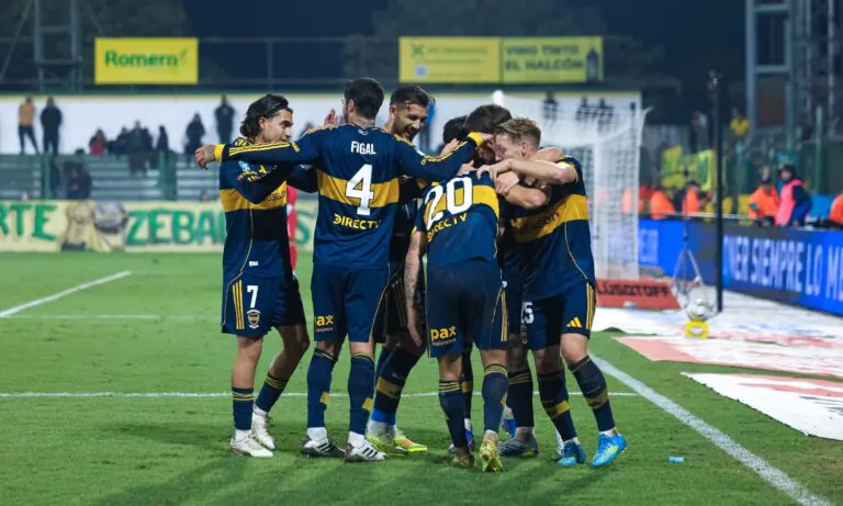 Festejo Boca vs Defensa y Justicia Apertura 2026