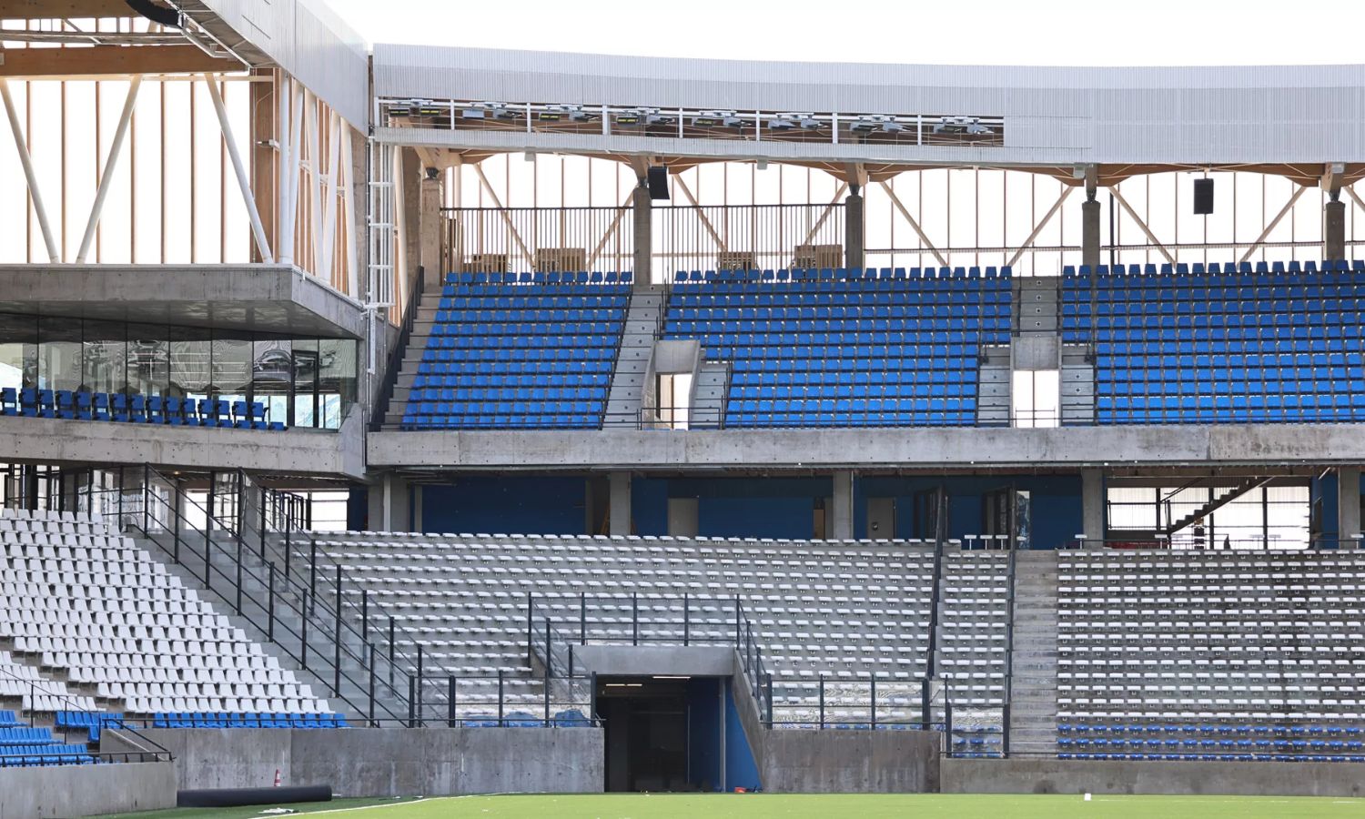 Sector visitante Claro Arena