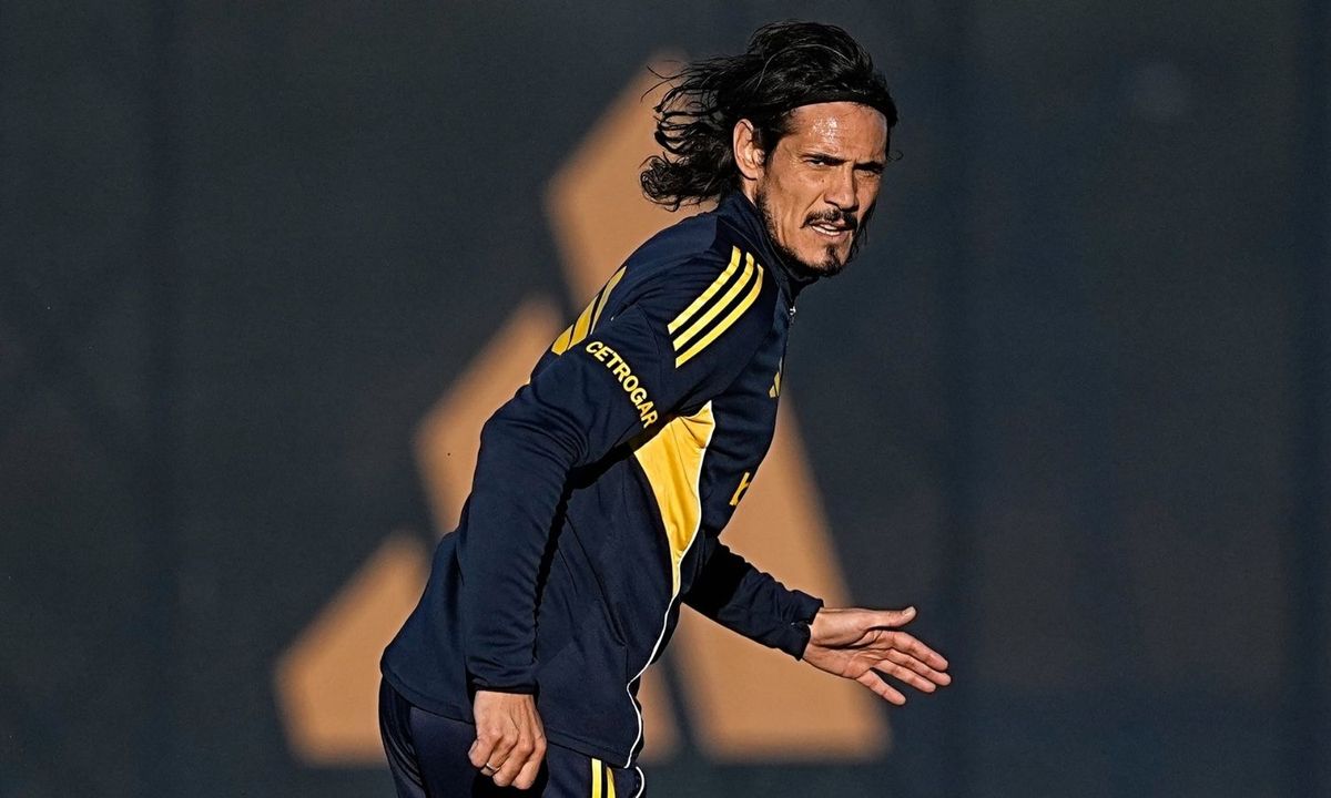 Edinson Cavani Boca