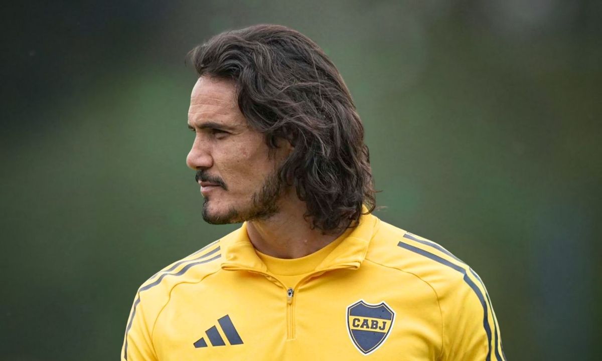 Edinson Cavani, delantero de Boca