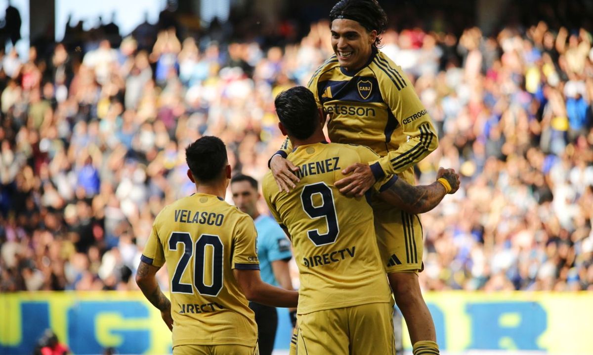 Gimenez Festejo Boca vs Central Córdoba Apertura 2026