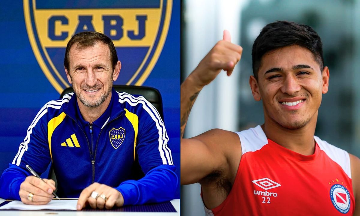 Arruabarrena y Leandro Lozano Boca refuerzo