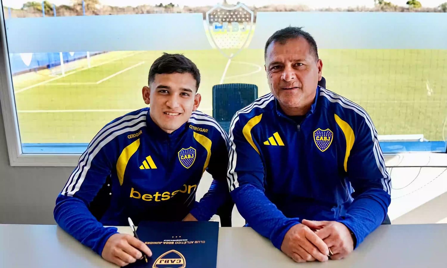 Dylan Gorosito y Marcelo Delgado nuevo contrato Boca