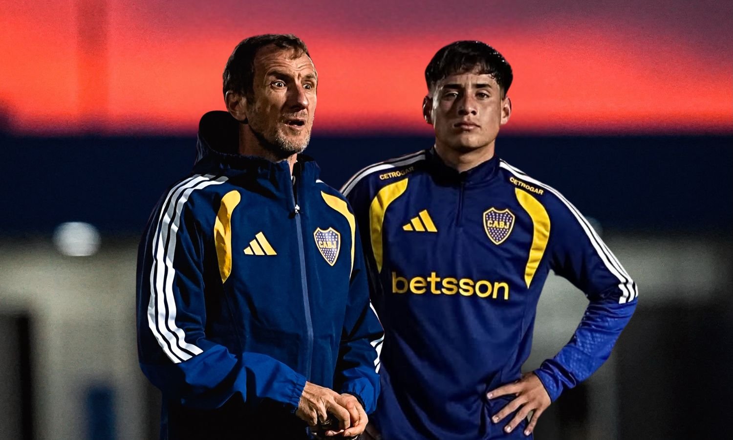 Rodolfo Arruabarrena y Tomás Aranda Boca