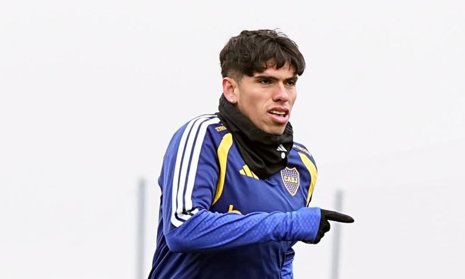 Carlos Palacios entrenamiento Boca