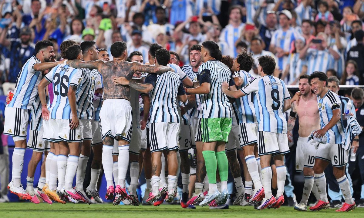 Festejo Selección Argentina 11726