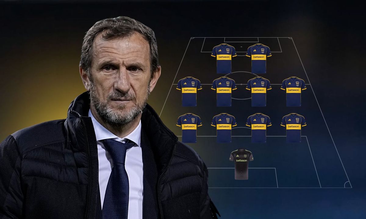 Formación Boca vs Sarmiento