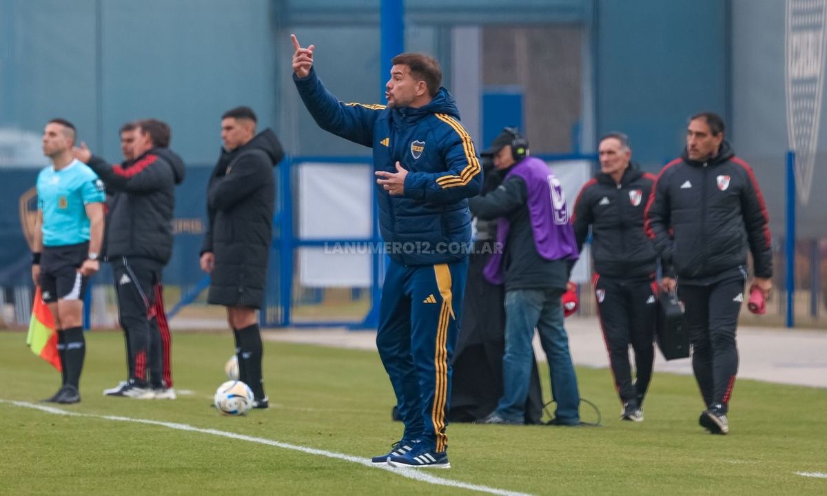 Mariano Herrón Superclásico de reserva Boca vs River