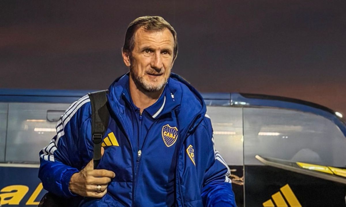 Rodolfo Arruabarrena llegada estadio Boca
