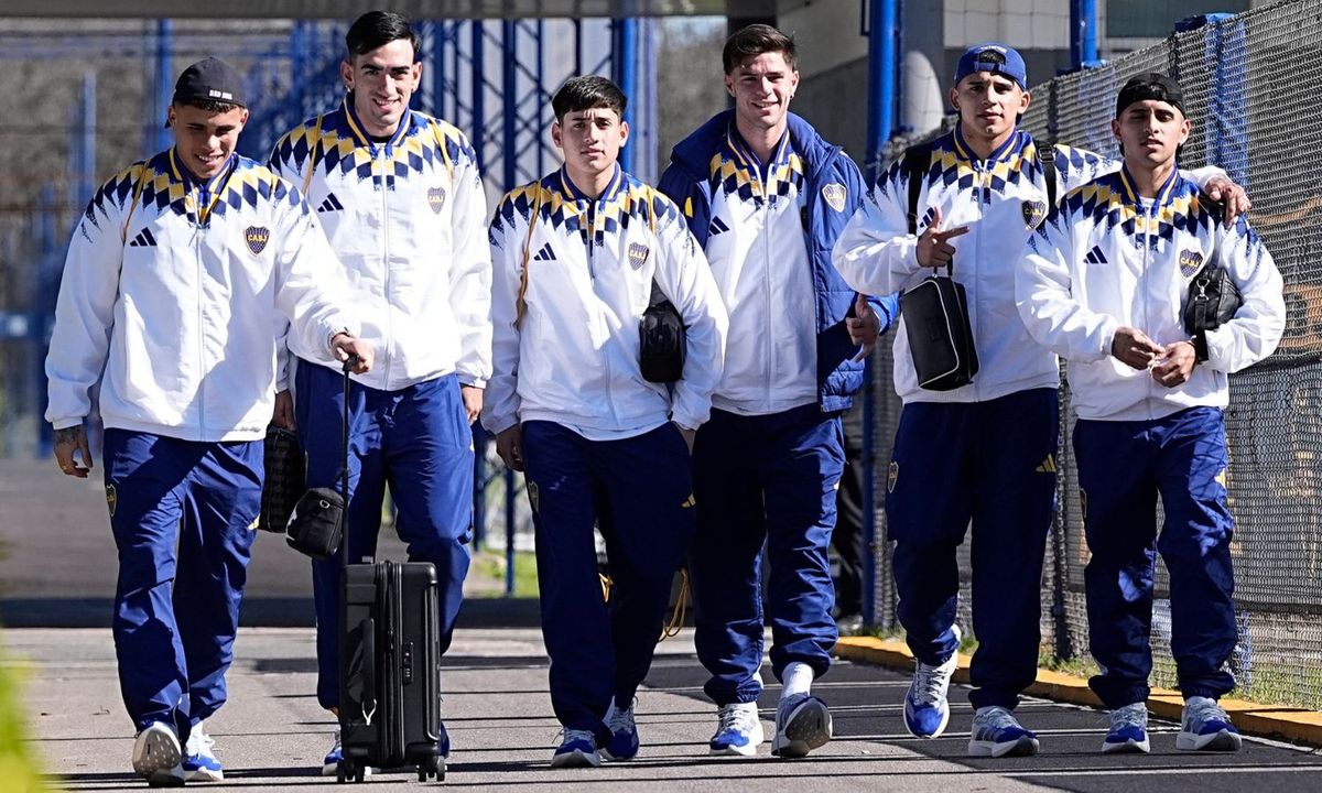 El plantel de Boca viaja a Asunción 