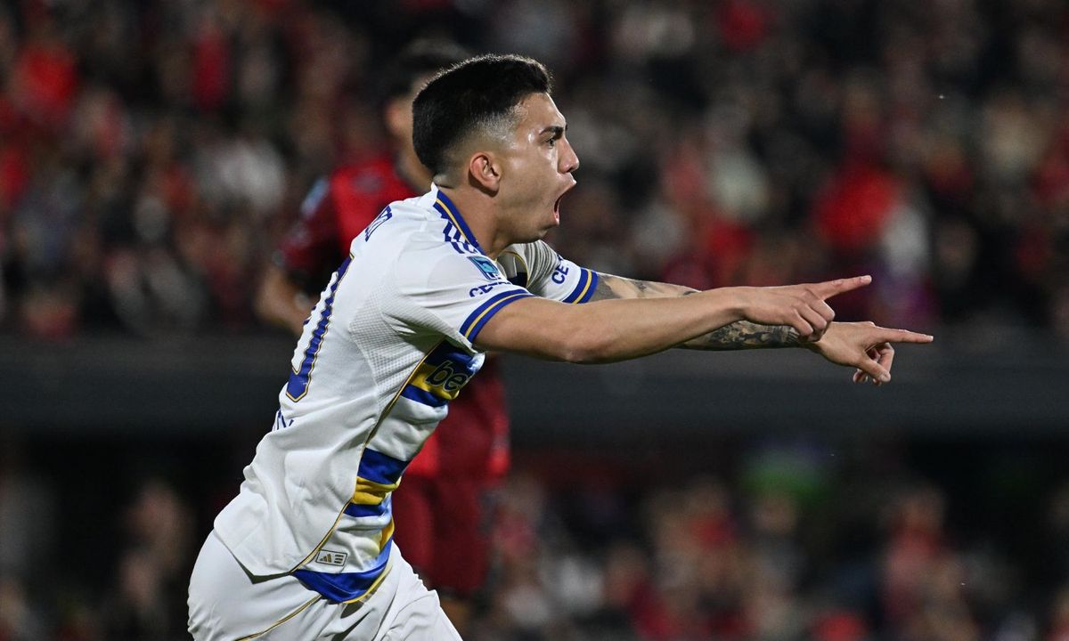Festejo Alan Velasco Boca vs Newells Clausura 2026