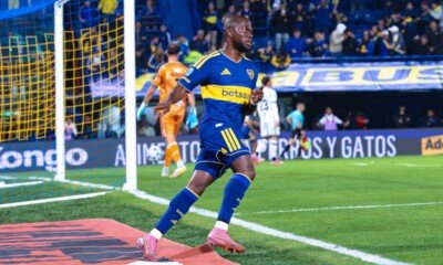 Festejo Enner Valencia Boca vs Central Córdoba Clausura 2026