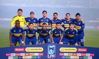 La formación inicial de Boca ante Central Córdoba