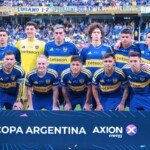 La formación inicial de Boca frente a Racing