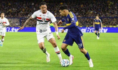 Leonel Flores Boca vs San Pablo ida Sudamericana 2026