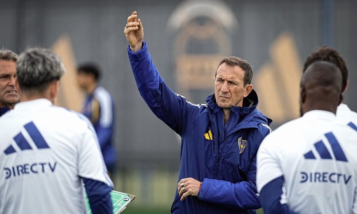 Rodolfo Arruabarrena entrenamiento Boca
