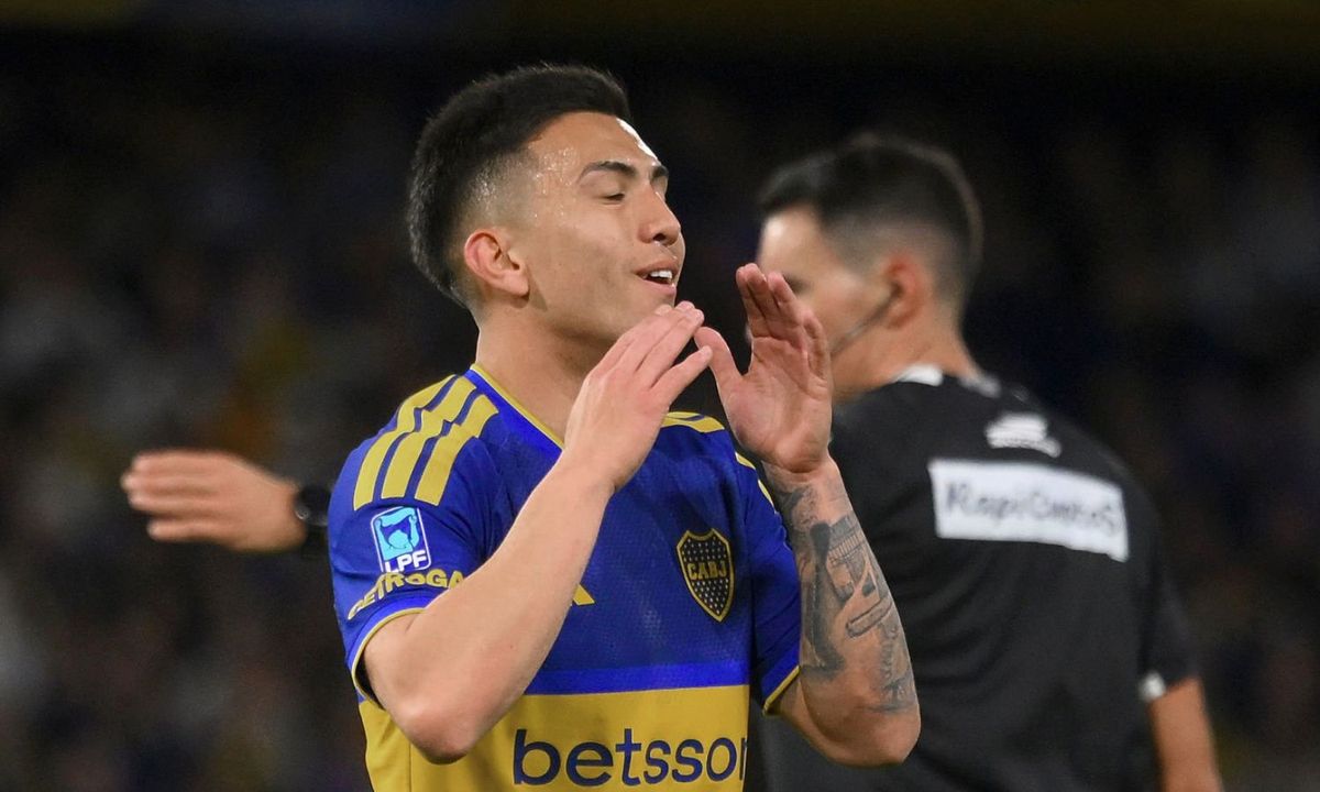 Alan Velasco, futbolista de Boca Juniors