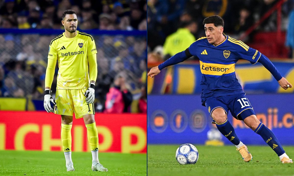 Álvaro Montero y Miguel Merentiel Boca