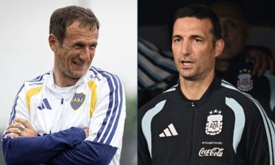 Arruabarrena Scaloni Boca AFA
