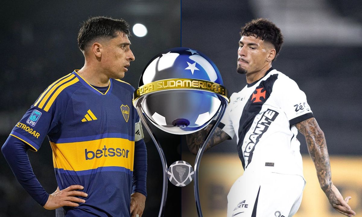 Partido de ida de la semifinal de la Copa Sudamericana entre Boca y Vasco da Gama