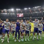 El festejo de Boca en el Maracaná