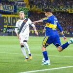 Leonel Flores en Boca vs Vasco da Gama