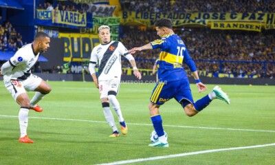 Leonel Flores en Boca vs Vasco da Gama