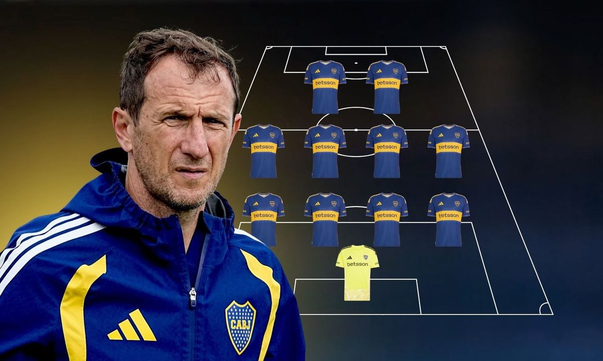 Arruabarrena confirmó la formación de Boca Juniors