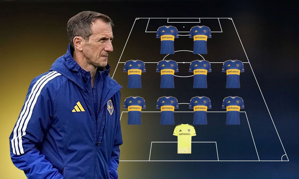 Rodolfo Arruabarrena definió la formación de Boca Juniors vs Instituto