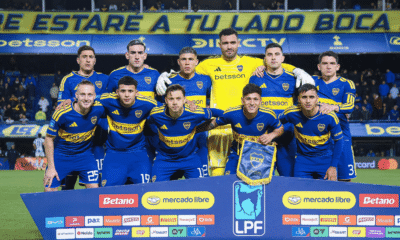 La formación inicial de Boca frente a Talleres por el Torneo Clausura 2026.