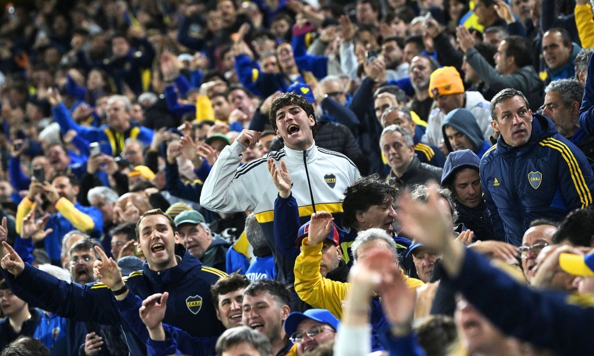 Hinchas Boca River Superclásico
