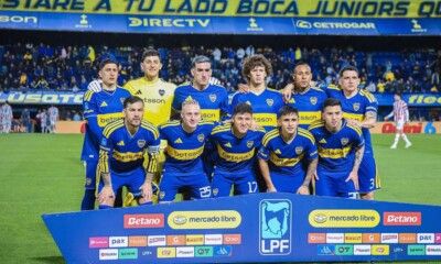 La formación inicial de Boca vs. Unión por el Clausura.