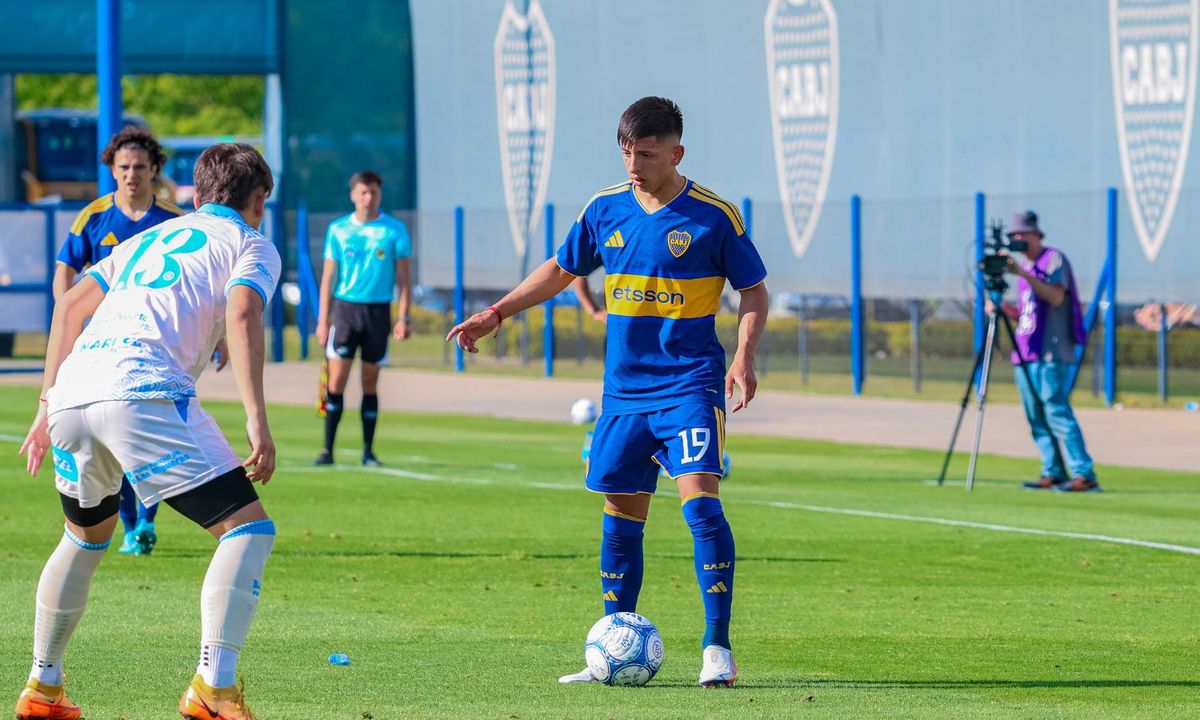 Lautaro Bianco reserva de Boca vs Estudiantes RC