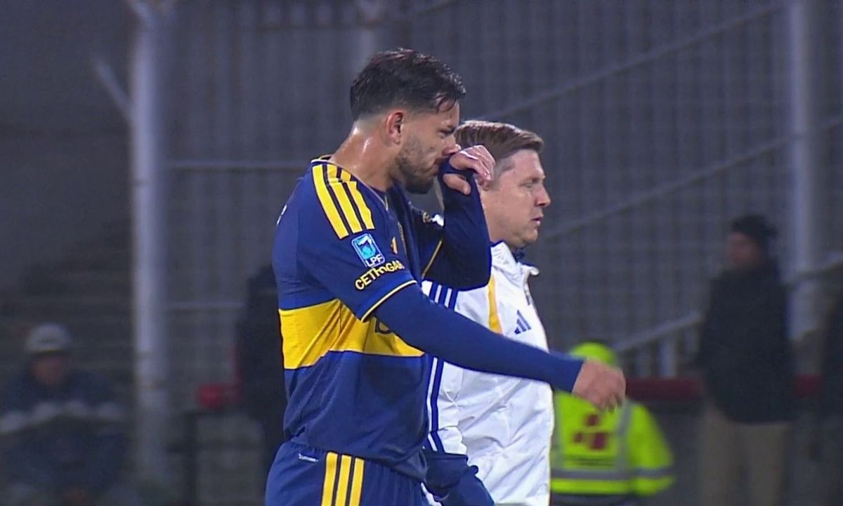 Leandro Paredes sintió una molestia y fue reemplazado en Boca vs Instituto
